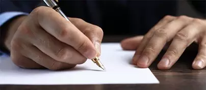 Signature document